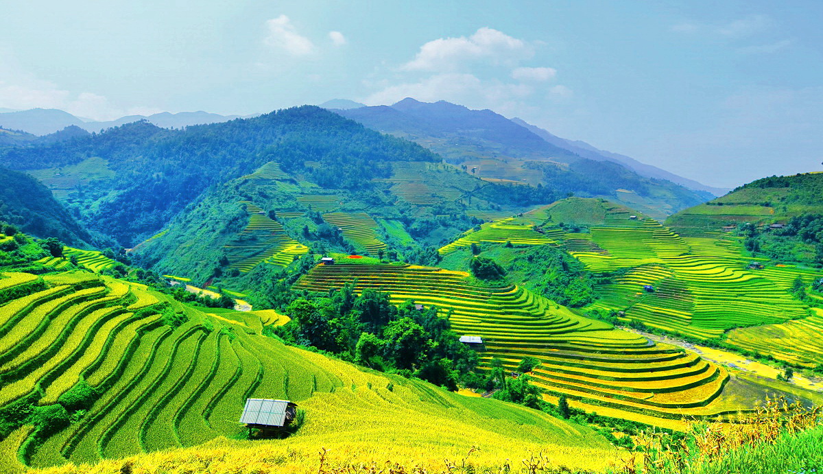 Chùm thơ hay họa ảnh Ruộng Bậc Thang tuyệt đẹp ở miền núi Tây Bắc